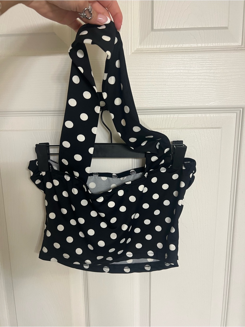 Black and White Polka Dot Set - Picture 3 of 3